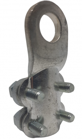 Papuc mecanic din cupru cu 4 suruburi 50-70mm² cu gaura de 11mm [2]
