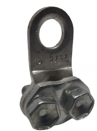 Papuci si mufe - Papuc mecanic din cupru cu suruburi 16mm² cu gaura de 8mm