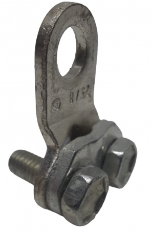 Papuci si mufe - Papuc mecanic din cupru cu suruburi 25mm² cu gaura de 8mm