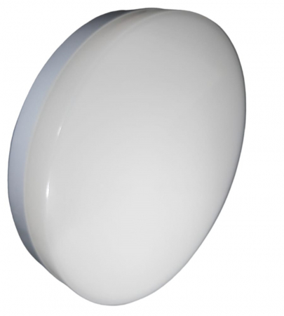 Plafoniera led 12W rotunda 220x57mm CCT lumina ajustabila calda (3000K 1040lm) naturala(4000K 1200lm) sau rece (6500K 1110lm) IP65 rezistenta la socuri IK10 100lm/W [6]