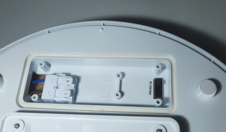 Plafoniera led 24W rotunda 280x57mm CCT lumina ajustabila calda (3000K 2070lm) naturala(4000K 2400lm) sau rece (2200lm) IP65 rezistenta la socuri IK10 100lm/W [9]