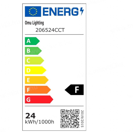 Plafoniera led 24W rotunda 280x57mm CCT lumina ajustabila calda (3000K 2070lm) naturala(4000K 2400lm) sau rece (2200lm) IP65 rezistenta la socuri IK10 100lm/W [1]