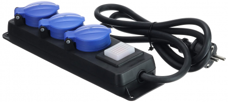 Prelungitor cu 3 prize cablu 1.5m H07RN-F 3G1,5 230V 16A max. 3500W IP44 [2]