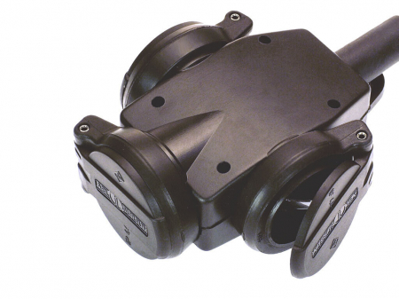 Prelungitor cu 3 prize cablu 25m H07RN-F 3G1,5 230V 16A max. 3500W IP44 [3]