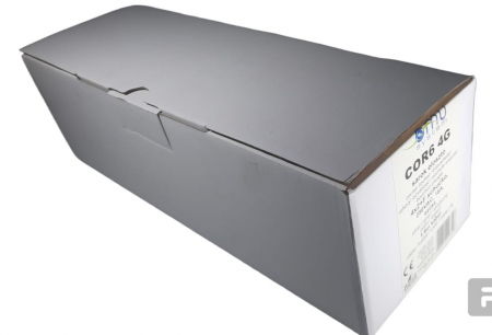 Prelungitor grup 4 prize schuko pentru colt montaj pe blat sau birou 16A 3680W 230V cablu 1.8 metri 3G1.5 si led indicator de prezenta tensiune [13]