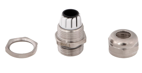 Presetupa metrica M16 din metal alama nichelata diametru 4-8mm IP68 [4]