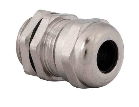 Presetupa metrica M16 din metal alama nichelata diametru 4-8mm IP68 [3]