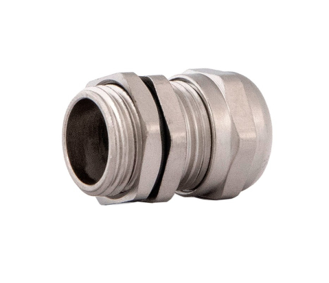 Presetupa metrica M16 din metal alama nichelata diametru 4-8mm IP68 [2]