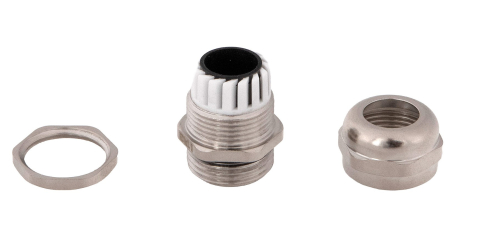 Presetupa metrica M20 din metal alama nichelata diametru 6-12mm IP68 [4]