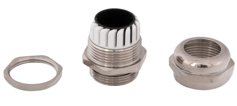 Presetupa metrica M25 din metal alama nichelata diametru 13-18mm IP68 [4]