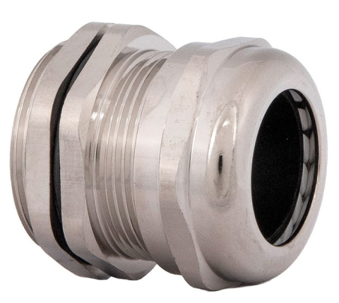 Presetupa metrica M32 din metal alama nichelata diametru 18-25mm IP68 [3]