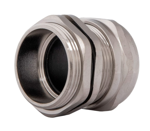 Presetupa metrica M32 din metal alama nichelata diametru 18-25mm IP68 [2]