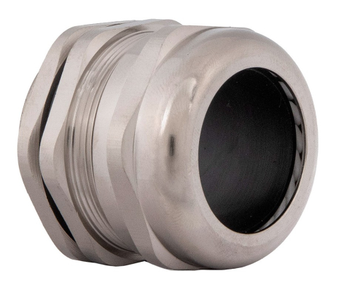 Presetupa metrica M40 din metal alama nichelata diametru 22-32mm IP68 [3]