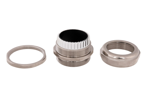 Presetupa metrica M80 din metal alama nichelata diametru 55-62mm IP68 [4]