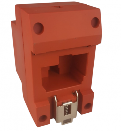 Priza rosie 16A 250V schuko 2P+E cu protectie copii IP30 cu montaj pe sina DIN 35mm omega [3]