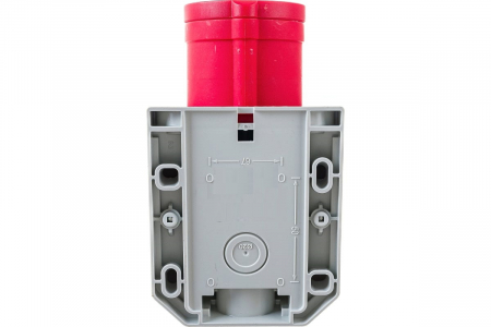 Priza trifazica aplicata 4 poli 16A 3P+E 6h CEE 380V IP44 [4]