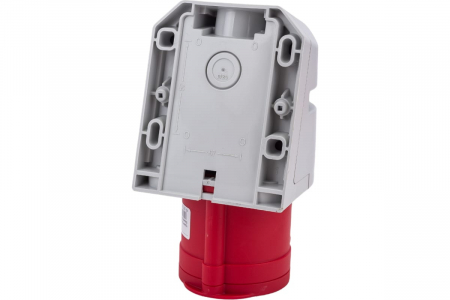 Priza trifazica aplicata 4 poli 32A 3P+E 6h CEE 380V IP44 [4]