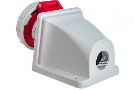 Priza trifazica aplicata 5 poli 16A 3P+N+E 6h CEE 380V IP67 [5]