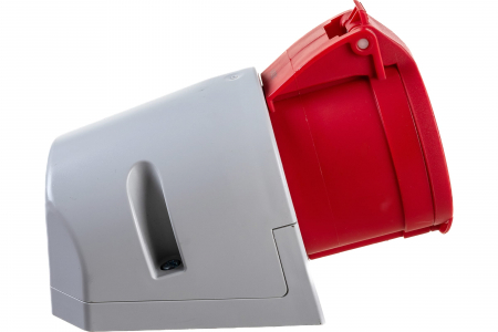 Priza trifazica aplicata 5 poli 32A 3P+N+E 6h CEE 380V IP44 [4]