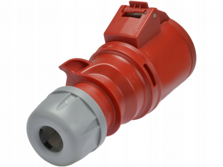 Priza trifazica mobila pe cablu 5 poli 16A 3P+N+E 6h CEE 380V IP44 [3]