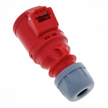 Priza trifazica mobila pe cablu 5 poli 32A 3P+N+E 6h CEE 380V IP44 [2]
