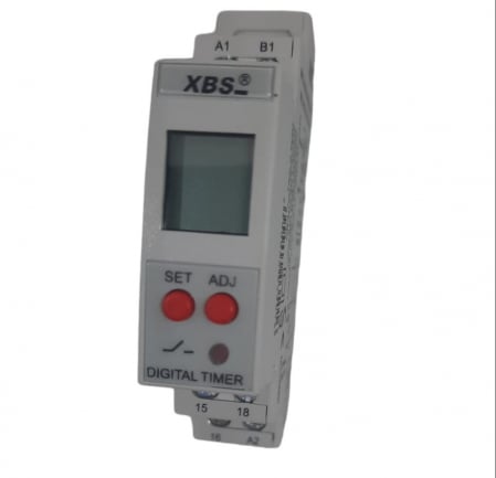 Programator digital multifunctional pentru interval de timp afisaj LCD 3 cifre alimentare 24-240V AC/DC [3]