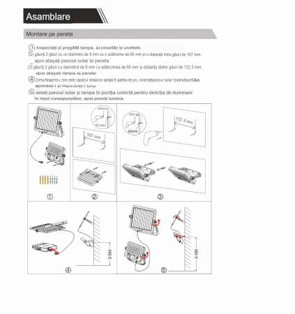 Proiector LED solar SOL-LRT-10W 10W, 1100lm, 4000K, power bank portabil, iesire USB, IP65 [5]
