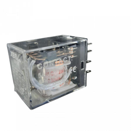 Releu industrial R4 230V AC 5A cu 4 contacte morse [5]