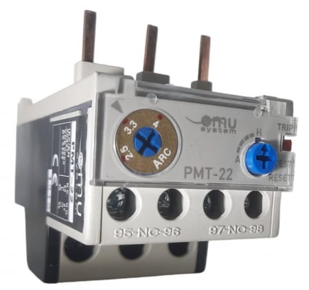 Aparataj tablouri electrice - Releu termic 16-22A pentru deconectarea consumatorilor de curent alternativ la suprasarcina de curent