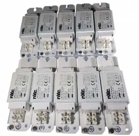 Accesorii lampi - Set 10 bobine electromagnetice corp neon pentru tuburi fluorescente 1x36W sau 2x18W