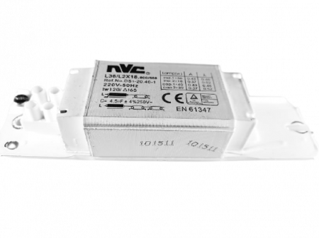 Set 10 bobine electromagnetice corp neon pentru tuburi fluorescente 1x36W sau 2x18W [1]