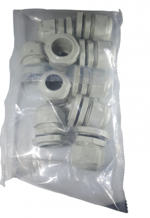 Set 10 buc presetupe din plastic PG 21 diametru 13 - 18 mm IP68 [4]