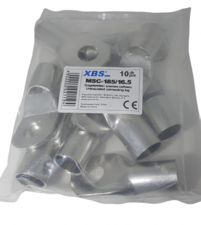 Set 10 bucati papuci cupru stanat 185mm² cu gaura de 16mm [3]