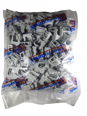 Set 100 buc cleme 32mm PVC pentru prindere tuburi teava conectabile [1]