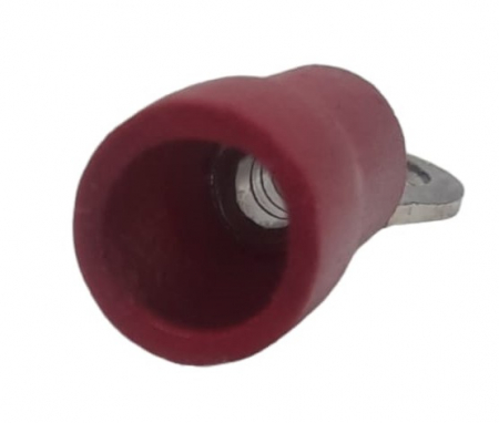 Set 100 buc papuc cupru izolat pentru fir de 0.5-1.5mm² cu gaura de 4mm [3]