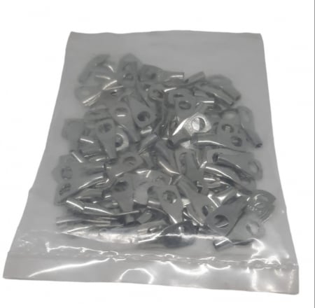 Set 100 buc papuc cupru stanat 10mm² cu gaura de 8mm [3]