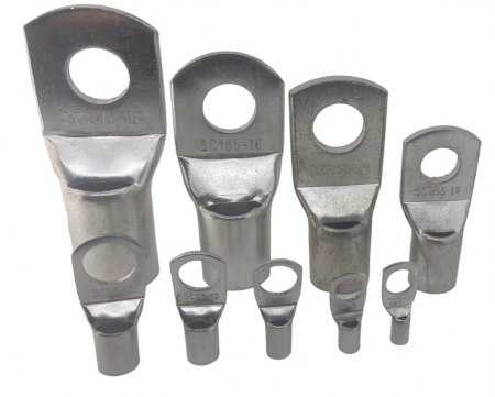 Set 100 buc papuc cupru stanat 6mm² cu gaura de 8mm [3]