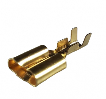 Set 100 bucati papuci auto mama neizolati 6.3mm sectiune fir 1-2.5mm2 [2]