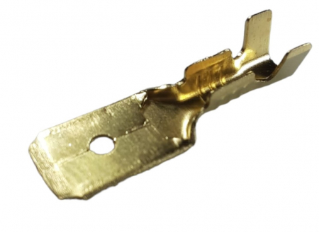Papuci si mufe - Set 100 bucati papuci auto tata neizolati 6.3mm sectiune fir 1-2.5mm2