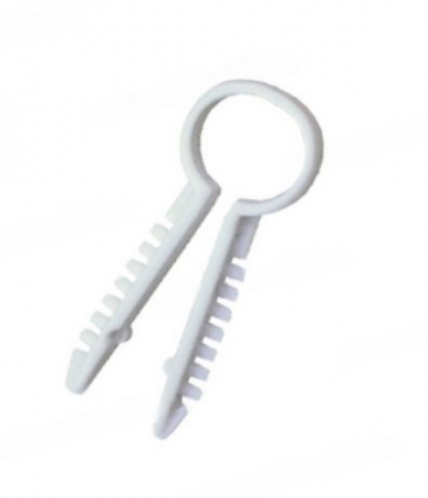 Cleme - Set 100 cleme fixare cablu cu diametru 9-10mm gaura 5.5mm