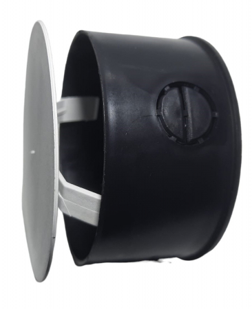Set 5 doze de ramificatie rotunde sub tencuiala cu 8 intrari pentru zidarie Ø 70mm cu capac [4]