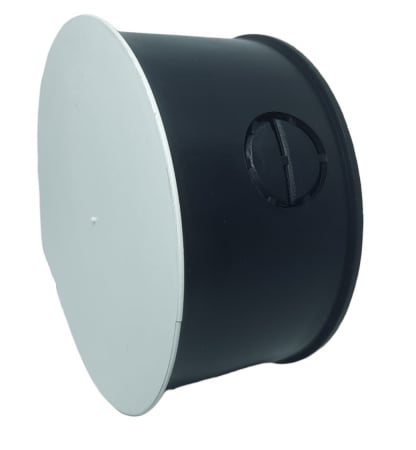 Set 5 doze de ramificatie rotunde sub tencuiala cu 8 intrari pentru zidarie Ø 70mm cu capac [1]