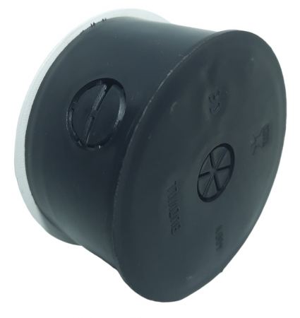 Set 5 doze de ramificatie rotunde sub tencuiala cu 8 intrari pentru zidarie Ø 70mm cu capac [3]