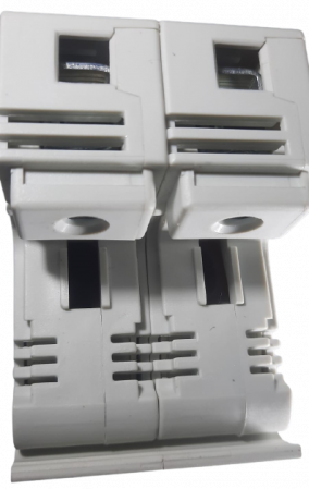 Soclu separator 2P pentru sigurante fuzibile 14x51 cu montaj pe sina DIN [2]