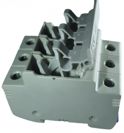 Soclu separator 3P pentru sigurante fuzibile 10x38 max 32A [1]