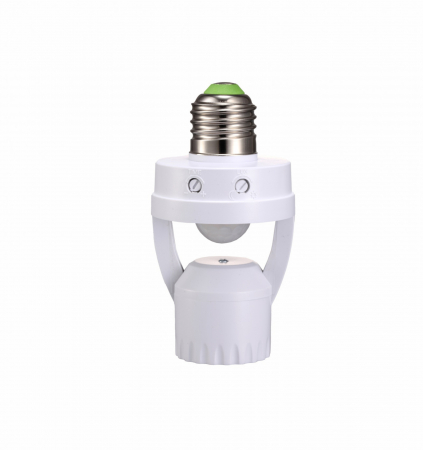 Aplice si plafoniere - Soclu lampă dulie bec cu senzor de mișcare E27 360° max 60W 6m, 10s-5m