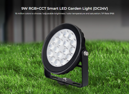Spot LED de gradina Mi-Light MiBoxer lumină pentru sistem SYS 24V 9W 900lm 137x132mm IP66 culoare RGB+CCT SYS-RD2 [10]
