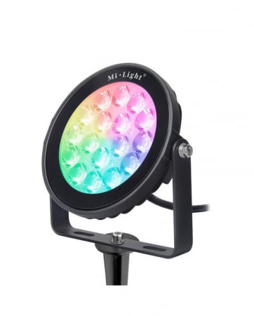 Spot LED de gradina Mi-Light MiBoxer lumină pentru sistem SYS 24V 9W 900lm 137x132mm IP66 culoare RGB+CCT SYS-RD2 [1]