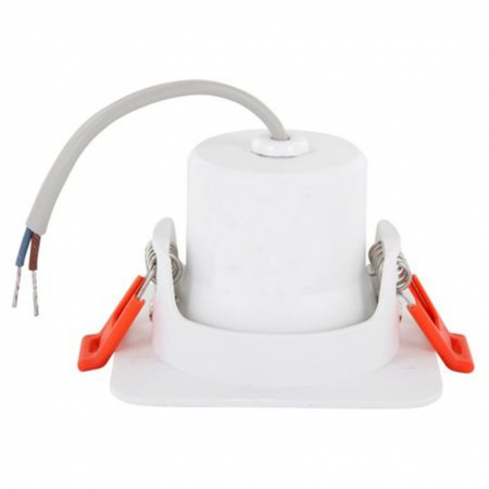 Spot LED Heda patrat incastrabil 8W=50W 640lm lumina naturala 4000K 60 grade [1]