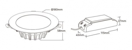 Spot LED Miboxer 18W RGB+CCT 1500lm 85lm/W 2700K~6500K, 16 milioane de culori intensitatea luminii ajustabila, control de la distanta 30m 2.4GHz [8]